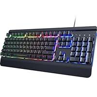 Algopix Similar Product 14 - RisoPhy Gaming Keyboard 104 Keys