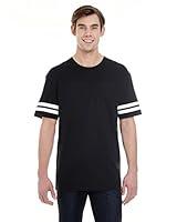 Algopix Similar Product 10 - LAT Mens Fine Jersey Crew Neck Short