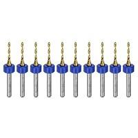 Algopix Similar Product 13 - uxcell 10pcs PCB Drill Bits 18 Shank