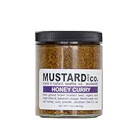Algopix Similar Product 18 - Mustard and Co. - Honey Curry - 7oz Jar