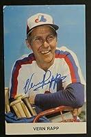 Algopix Similar Product 12 - Vern Rapp d2015 Montreal Expos Coach