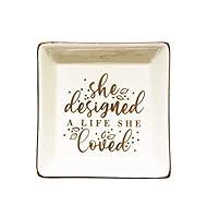 Algopix Similar Product 17 - OhSella Ring Dish Jewelry Dish Square