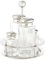 Algopix Similar Product 9 - Alessi Oil Vinegar Salt Pepper Set