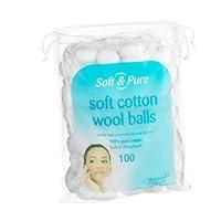 Algopix Similar Product 15 - Soft and Pure Soft Cotton Wool Balls 