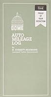 Algopix Similar Product 15 - DomeR Auto Mileage Log Card Stock