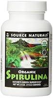 Algopix Similar Product 8 - SOURCE NATURALS Organic Spirulina 4