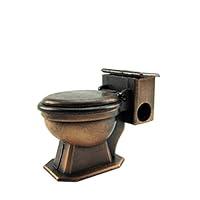 Algopix Similar Product 6 - Treasure Gurus 112 Scale Metal Toilet