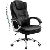 Algopix Similar Product 16 - HLDIRECT Leather Office Chair with