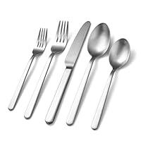 Algopix Similar Product 5 - KINGSTONE Forged Silverware Set 20