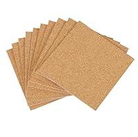 Algopix Similar Product 4 - MIDELONG SelfAdhesive Cork Sheets 4x