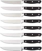 Algopix Similar Product 13 - Amazon Basics 8Piece Kitchen Steak