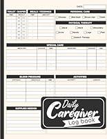 Algopix Similar Product 6 - Caregiver daily log book for elderly 