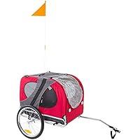 Algopix Similar Product 8 - Lucky Dog Red PullBehind Dog Bicycle