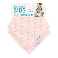 Algopix Similar Product 9 - Primo Passi 2 Pack Baby Bandana Drool