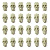 Algopix Similar Product 14 - Honbay 50PCS Mini Plastic Skull Heads