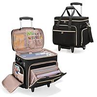 Algopix Similar Product 15 - Prokva Rolling Teacher Bag with Wheels