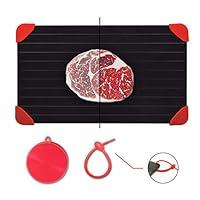 Algopix Similar Product 8 - Defrosting Tray for Frozen Meat Rapid
