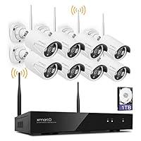 Algopix Similar Product 10 - XMARTO Wireless Security Camera System