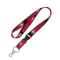 Algopix Similar Product 13 - WinCraft Georgia Two Tone Lanyard