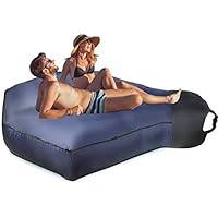 Algopix Similar Product 8 - AOMAIS 2020 Inflatable Lounger Air Sofa