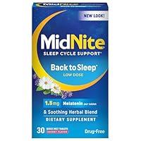 Algopix Similar Product 13 - MidNite Back to Sleep Low Dose 15 mg