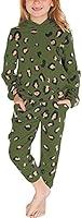 Algopix Similar Product 1 - Kids Girls Cute 2 Pcs Tracksuit