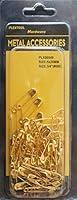 Algopix Similar Product 5 - Plextool Safety Pins Golden Tone 000