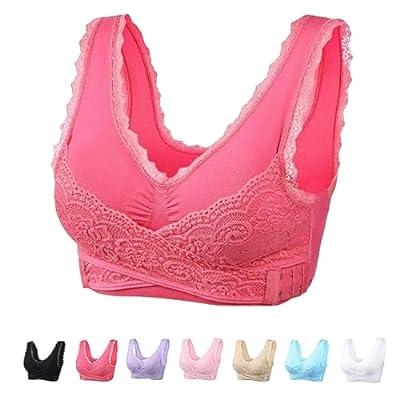 Best Deal for Kendally Comfy Corset Bra Front Cross Side Buckle