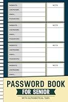 Algopix Similar Product 16 - Password LogBook For Senior Handy