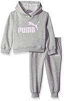 Algopix Similar Product 4 - PUMA Girls Little Fleece Pullover
