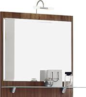 Algopix Similar Product 20 - Posseik Mirror, Walnut
