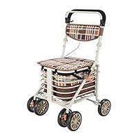 Algopix Similar Product 1 - Heavy Duty Shopping Cart with Seat 4