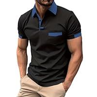 Algopix Similar Product 7 - Shirts for Men Summer Short Sleeve Polo