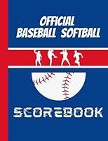 Algopix Similar Product 17 - Official Baseball Softball Scorebook