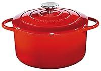 Algopix Similar Product 11 - Kchenprofi Roasting Pan Red 24 x 24
