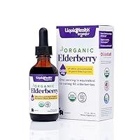 Algopix Similar Product 11 - LIQUIDHEALTH USDA Organic Elderberry