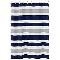 Algopix Similar Product 3 - Sweet Jojo Designs Navy Blue Gray and