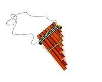 Algopix Similar Product 12 - Natural Bamboo Wooden Pan Flute Pipe
