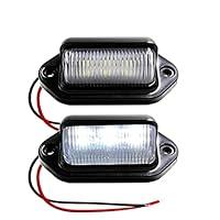 Algopix Similar Product 2 - FXC 2x Car LED License Plate Tag Light