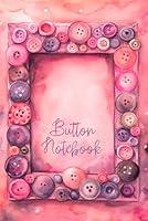 Algopix Similar Product 18 - Button Notebook A Watercolor Button