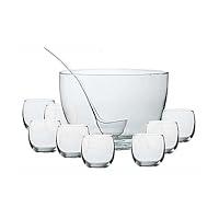Algopix Similar Product 9 - Intent 10Piece Punch Bowl Set with