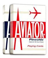 Algopix Similar Product 9 - Aviator Pinochle Playing Cards