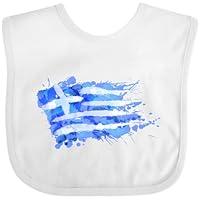 Algopix Similar Product 20 - inktastic Abstract Greek Flag Baby Bib