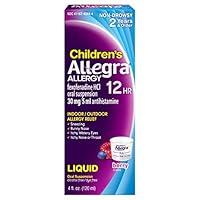Algopix Similar Product 14 - Allegra Childrens Allergy Relief Berry
