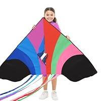 Algopix Similar Product 9 - Stoies Giant Rainbow Delta Kite for