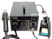 Algopix Similar Product 4 - GOWE 220V Hot Air Gun Solder Iron
