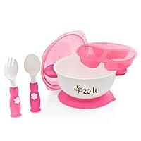 Algopix Similar Product 5 - ZoLi STUCK Suction Feeding Bowl Kit 
