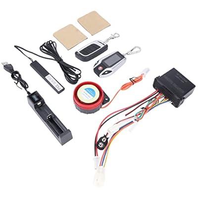 Motorcycle Alarm System 12V Anti Theft Security Kit Universal Bicycle  Anti-Theft Security Alarm with Double Remote Control, 125 dB Super Loud
