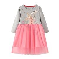 Algopix Similar Product 4 - FreeLu Girls Cotton Casual Longsleeve