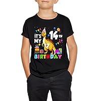 Algopix Similar Product 9 - Dinosaur Kids Its My 14th Birthday
